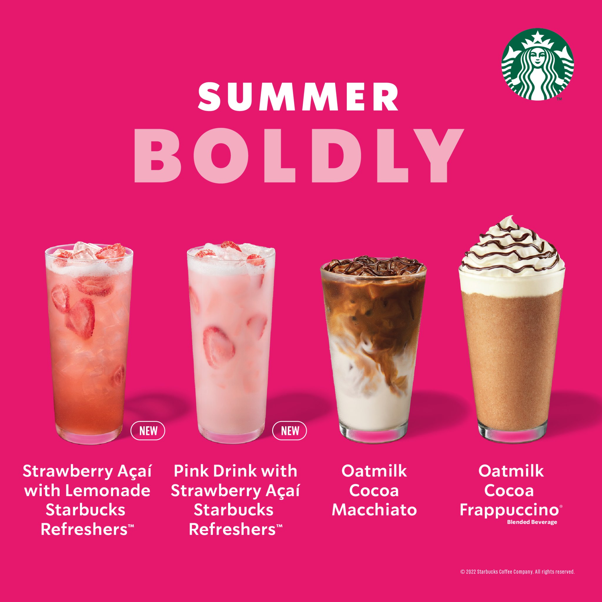 STARBUCKS Summer Beverages 2022 Main Place Mall