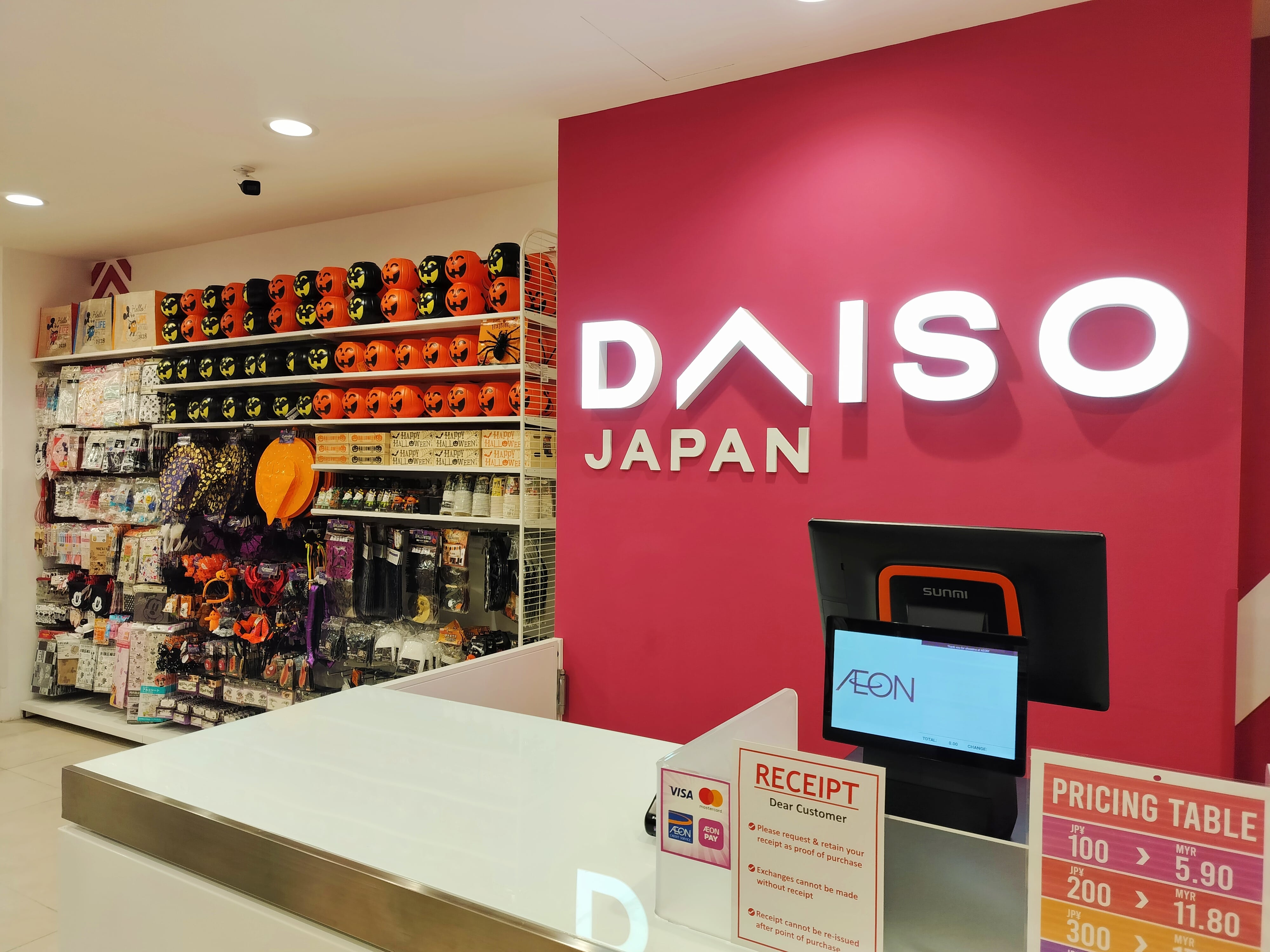 Daiso (by Aeon)